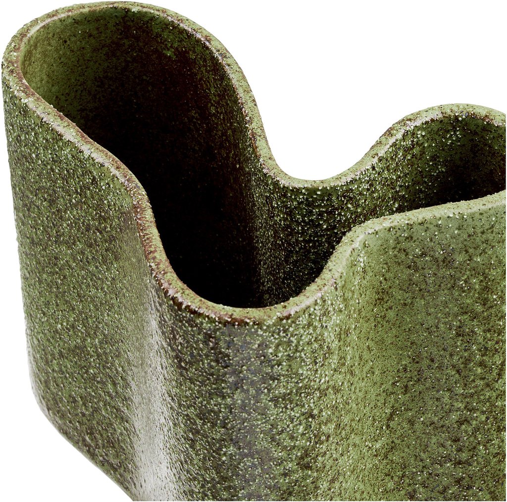 House Nordic maljakko, tummanvihreä, 14,5x19x14,5 cm