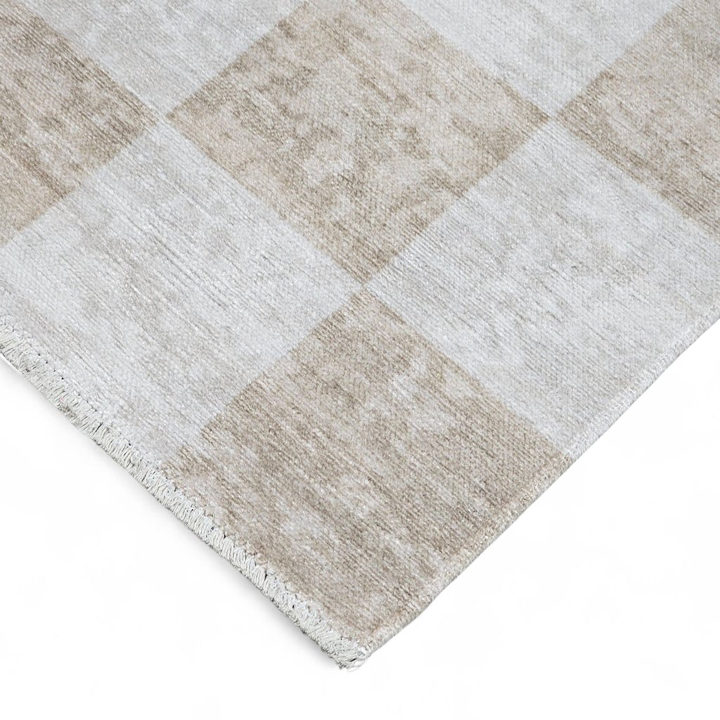 Ruutu matto 160x230cm beige