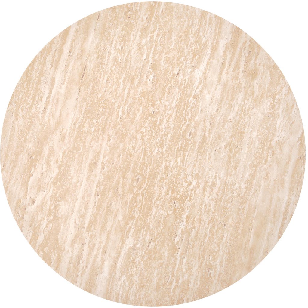 Pulse sohvapöytä pyöreä 60x36cm, travertine