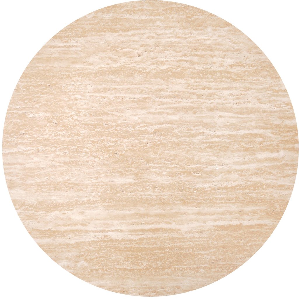 Pulse sohvapöytä pyöreä 45x45cm, travertine