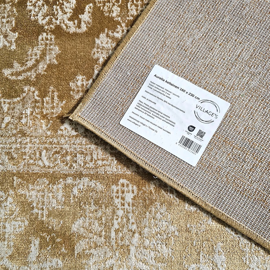 Aurelia matto 160x230 cm keltainen