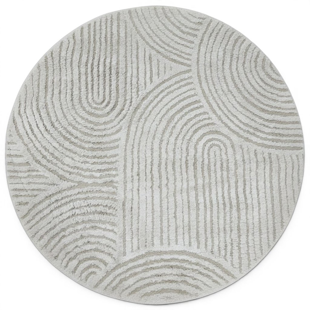 Solar matto pyöreä 160cm, beige