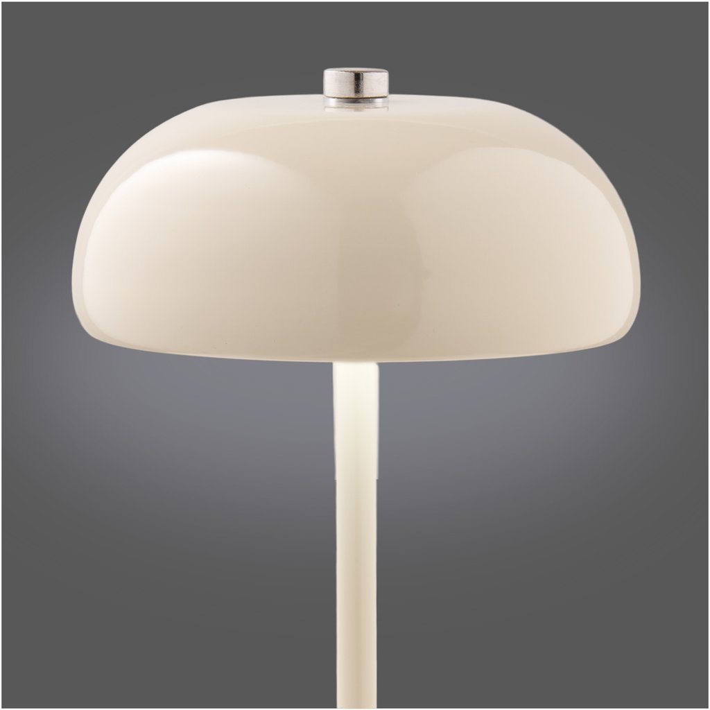 House Nordic ladattava pöytävalaisin, metalli, beige, ø13 cm
