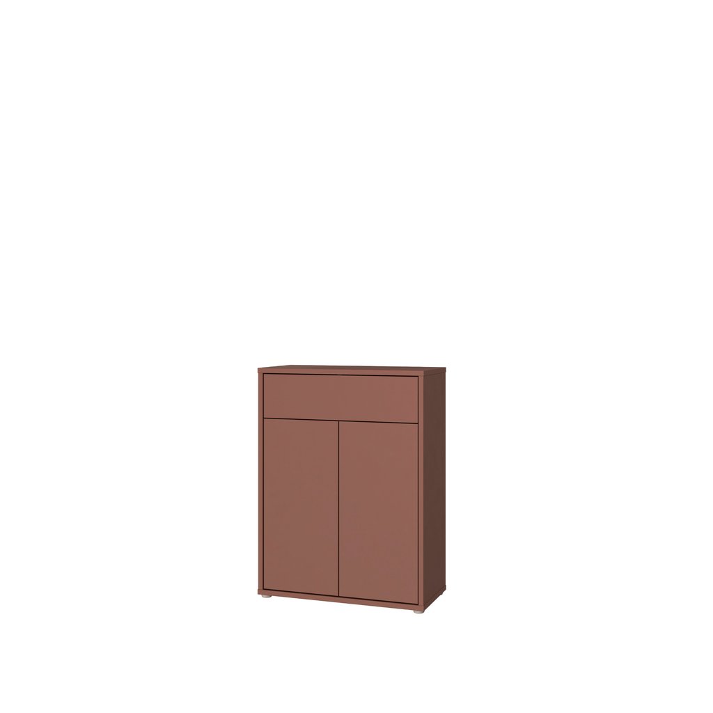 Kajo eteiskaappi laatikolla terracotta