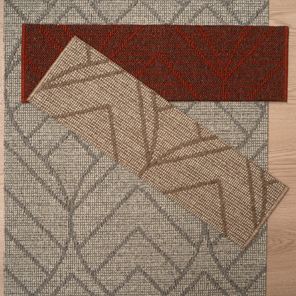 Ulpu matto 80x200 cm vaaleanharmaa