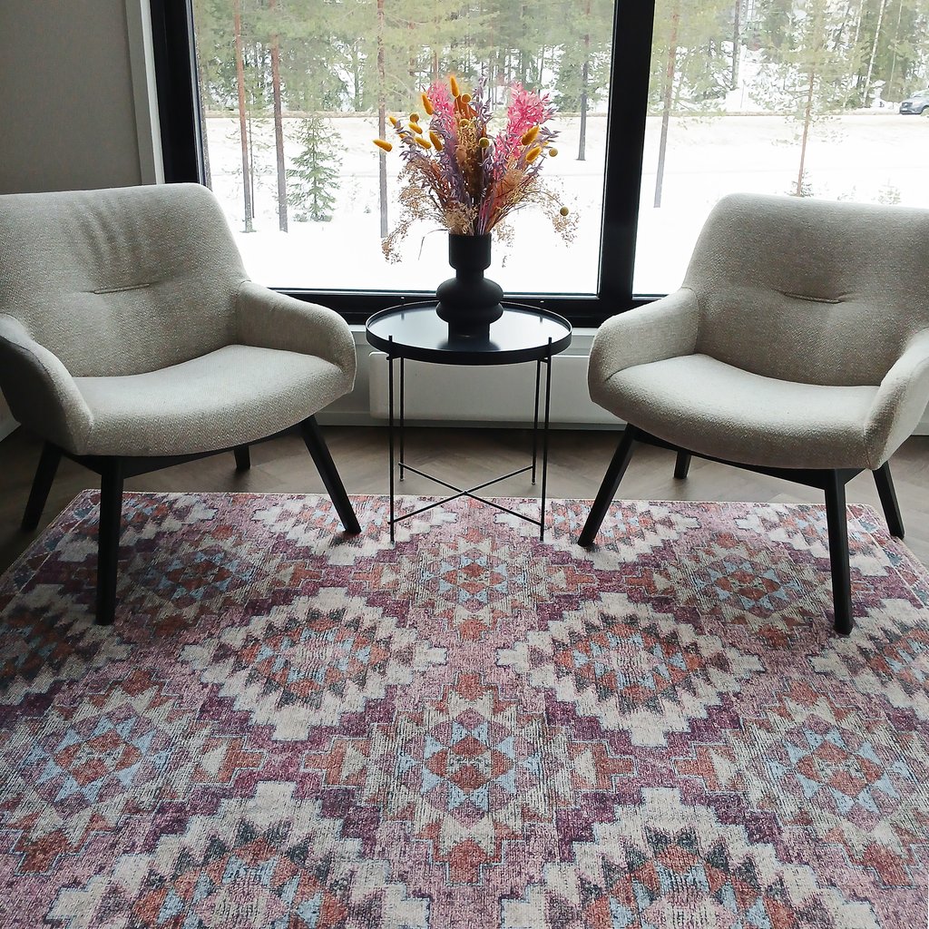 Dalis matto 160x230 cm punainen