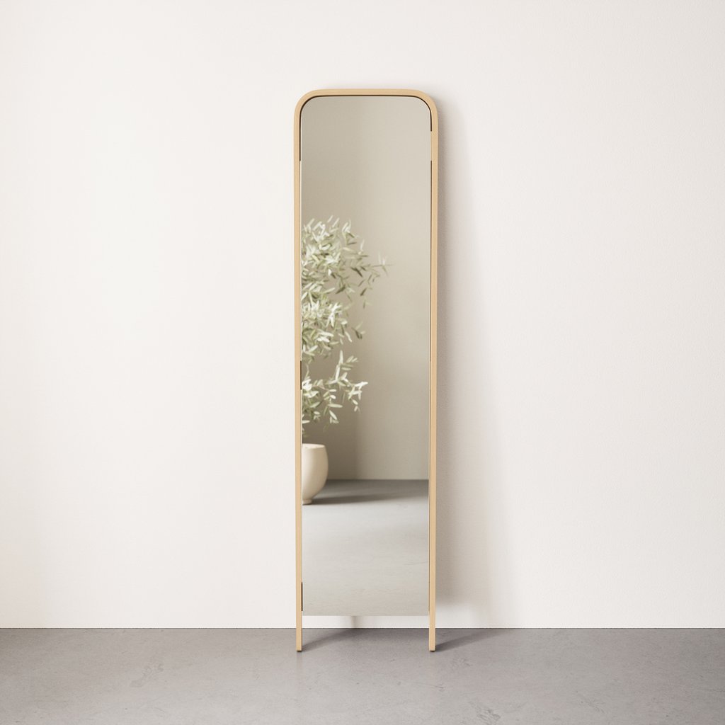 Umbra Bellwood nojaava peili 39x154 cm luonnonväri