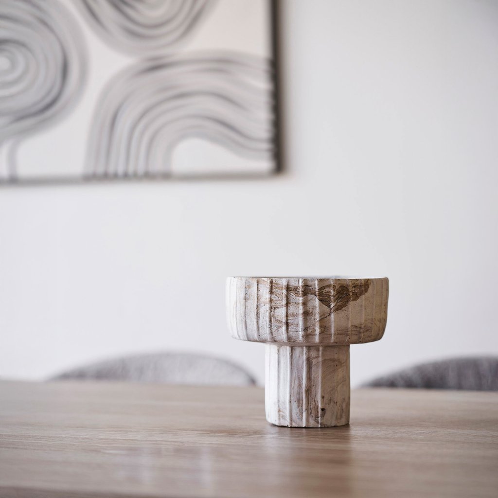 House Nordic Vase maljakko, beige/ruskea