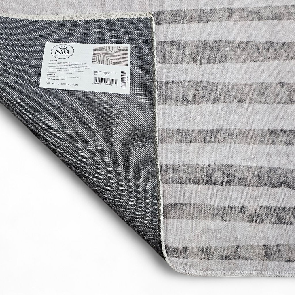 Moderni matto 200x290cm harmaa