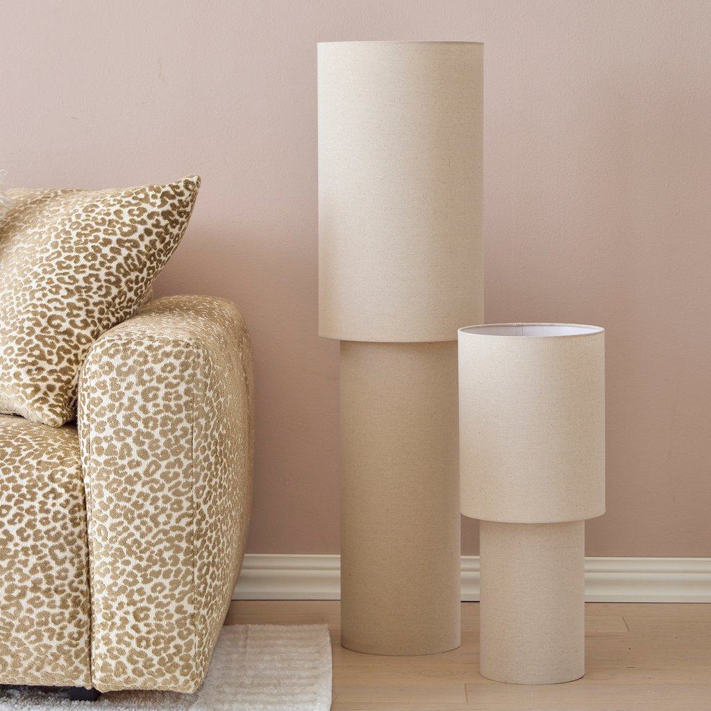 Nordlux Izara 60 lattiavalaisin beige