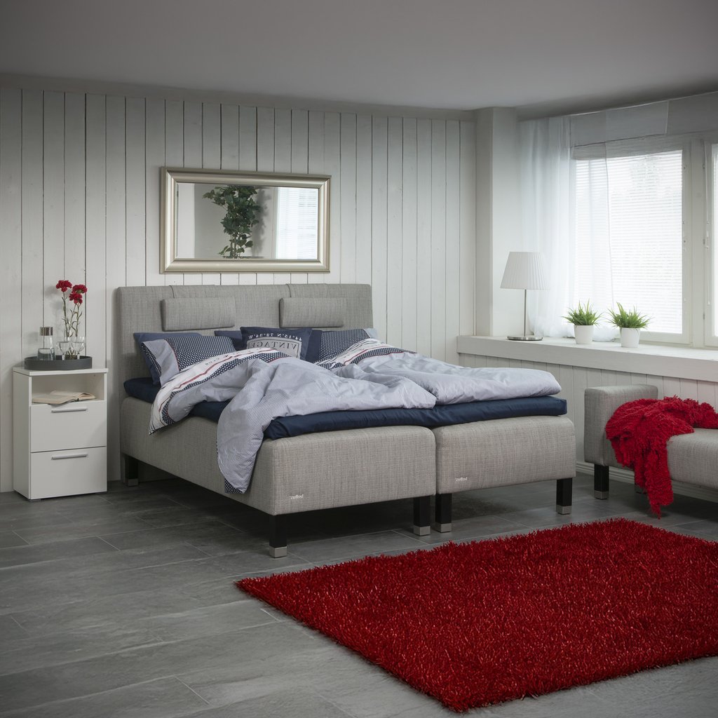 Silk runkopatja 80x200, vyöhykejaettu pussijousitus, sis. petauspatja