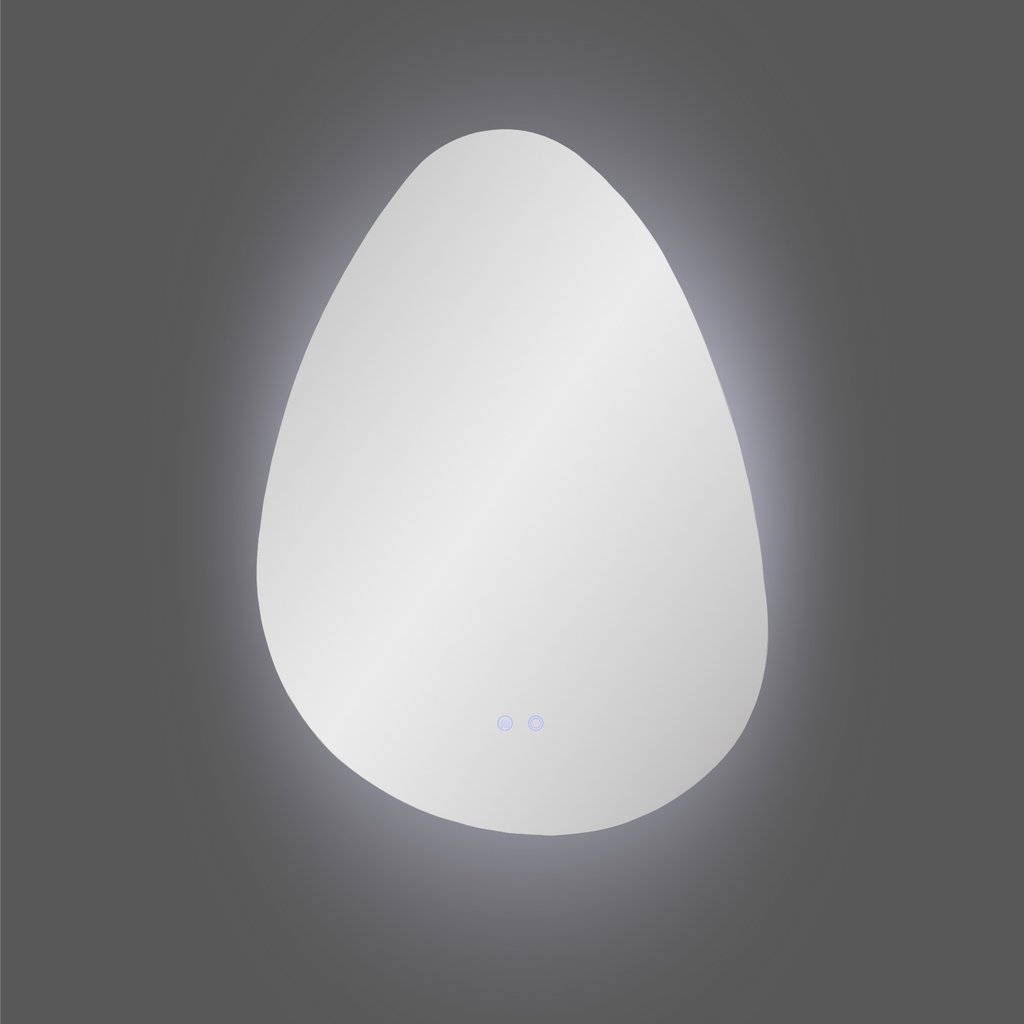 House Nordic led-peili, huurtumisenesto ja 3 valoasetusta, pisara, 58×80 cm