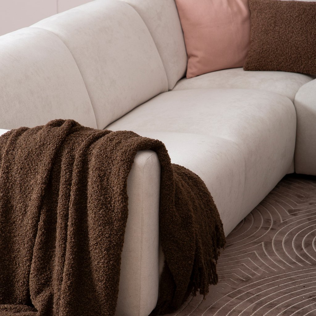 Basel kulmasohva 2K2, beige