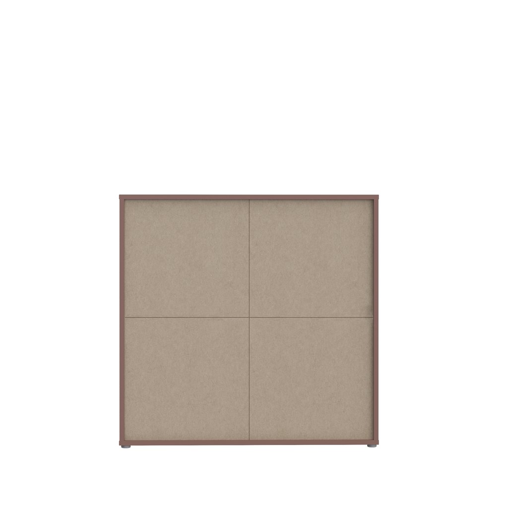 Kajo kaappi 4-ovinen terracotta