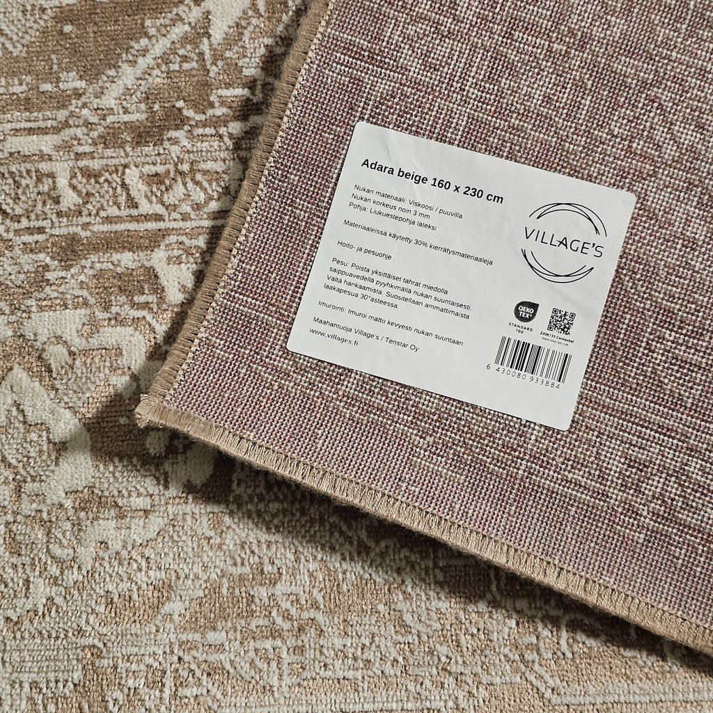 Adara matto 160x230 cm beige