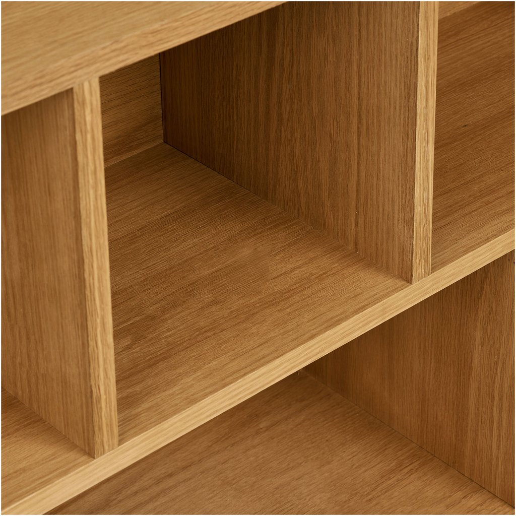 House Nordic Oshawa kirjahylly 30x112x104,5 cm, natural