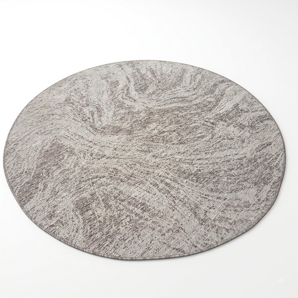 Rime matto beige pyöreä 160cm