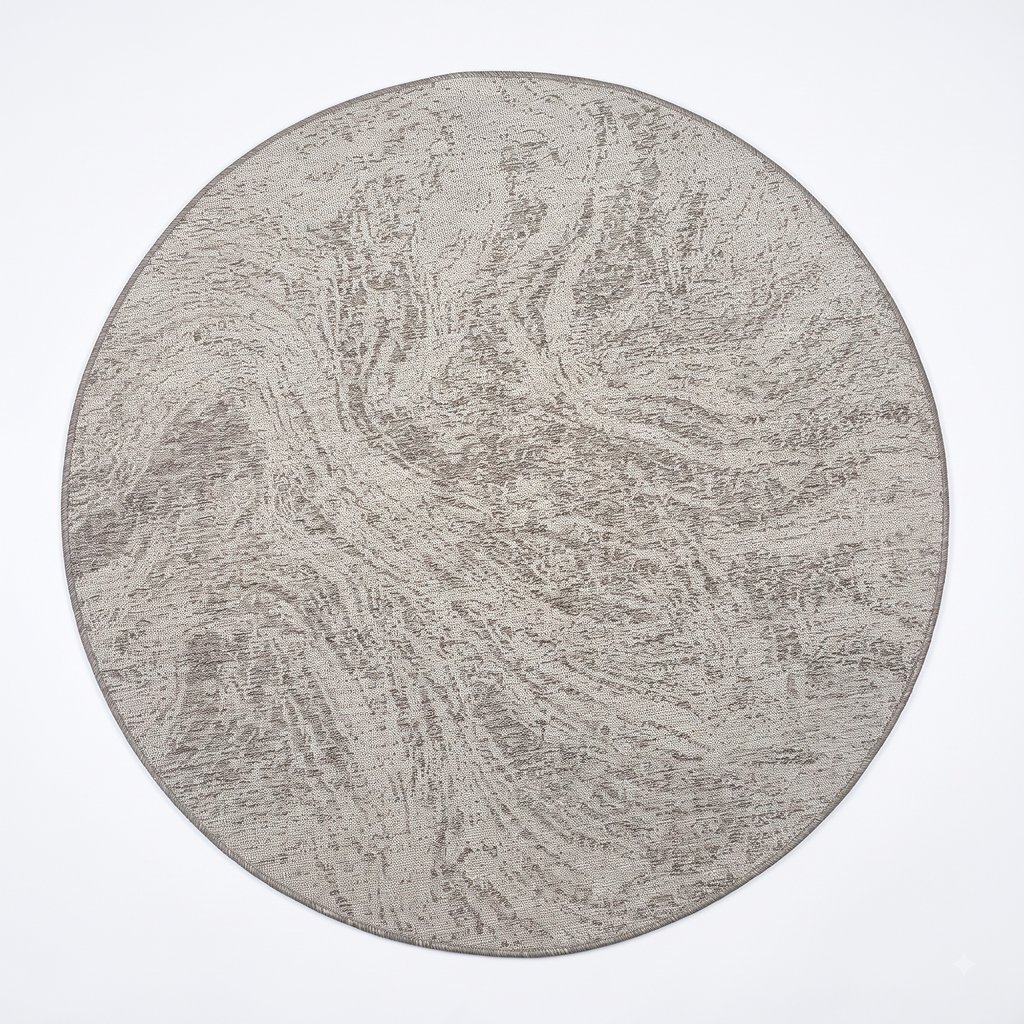 Rime matto beige pyöreä 160cm