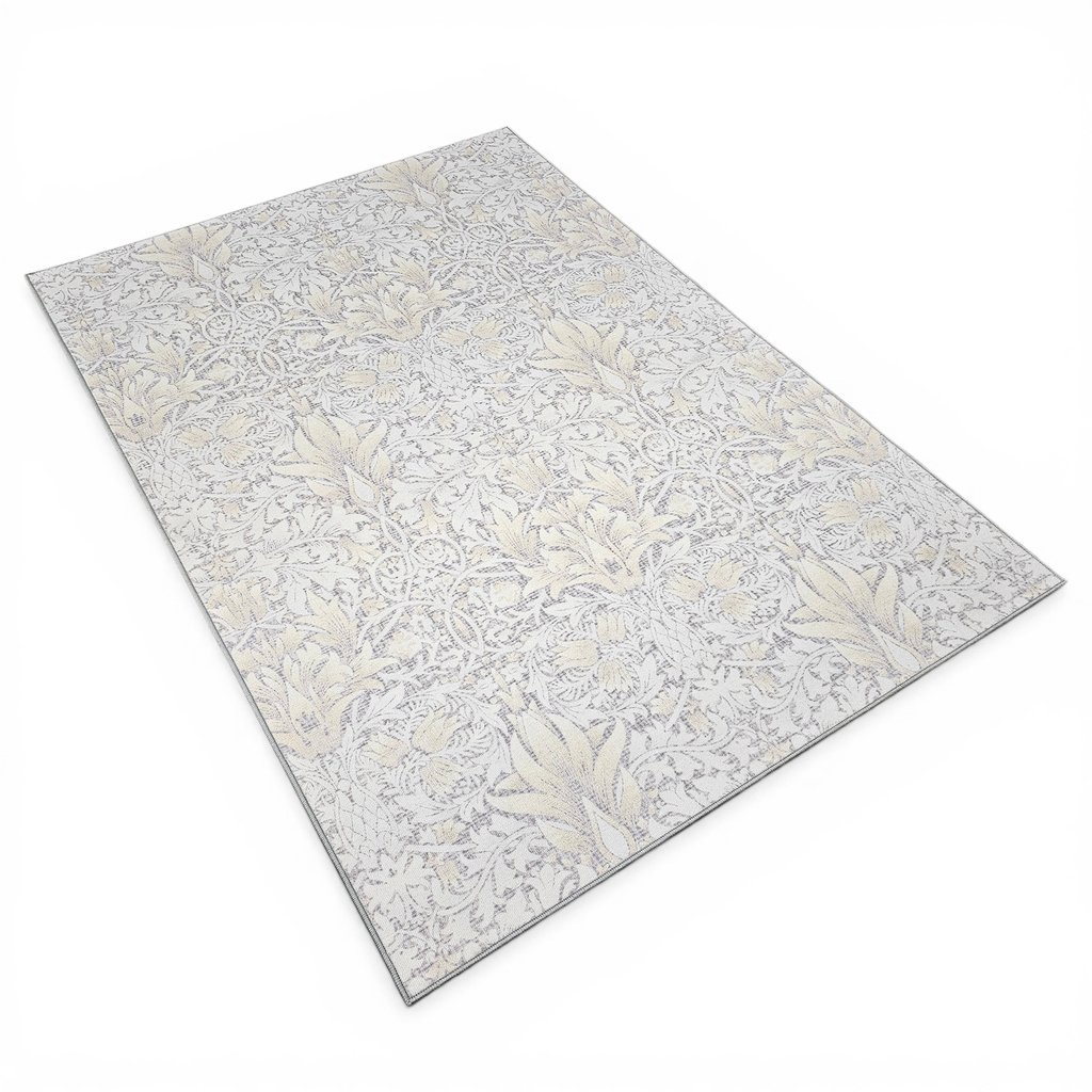Floris matto 200x290 cm vaaleanharmaa