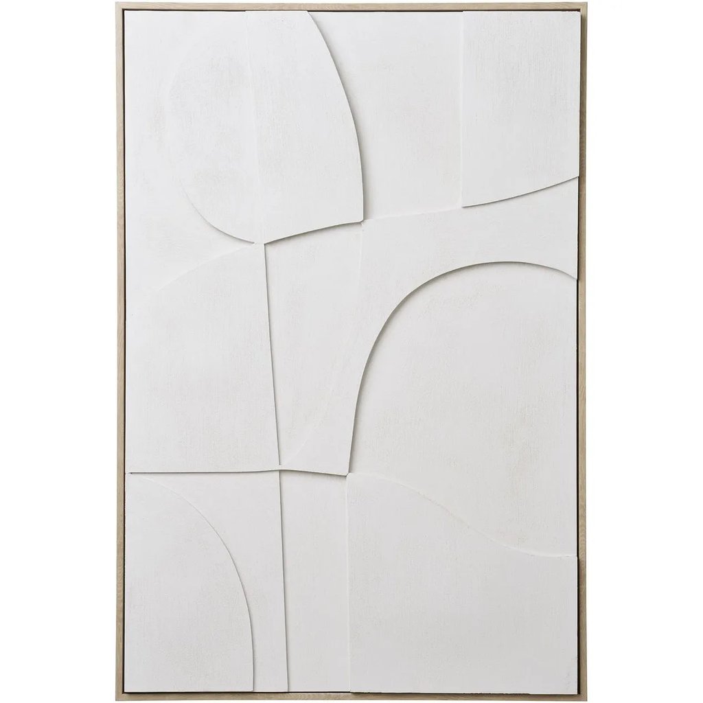 House Nordic Madeline canvas-taulu nro 1, 60x90cm valkoinen