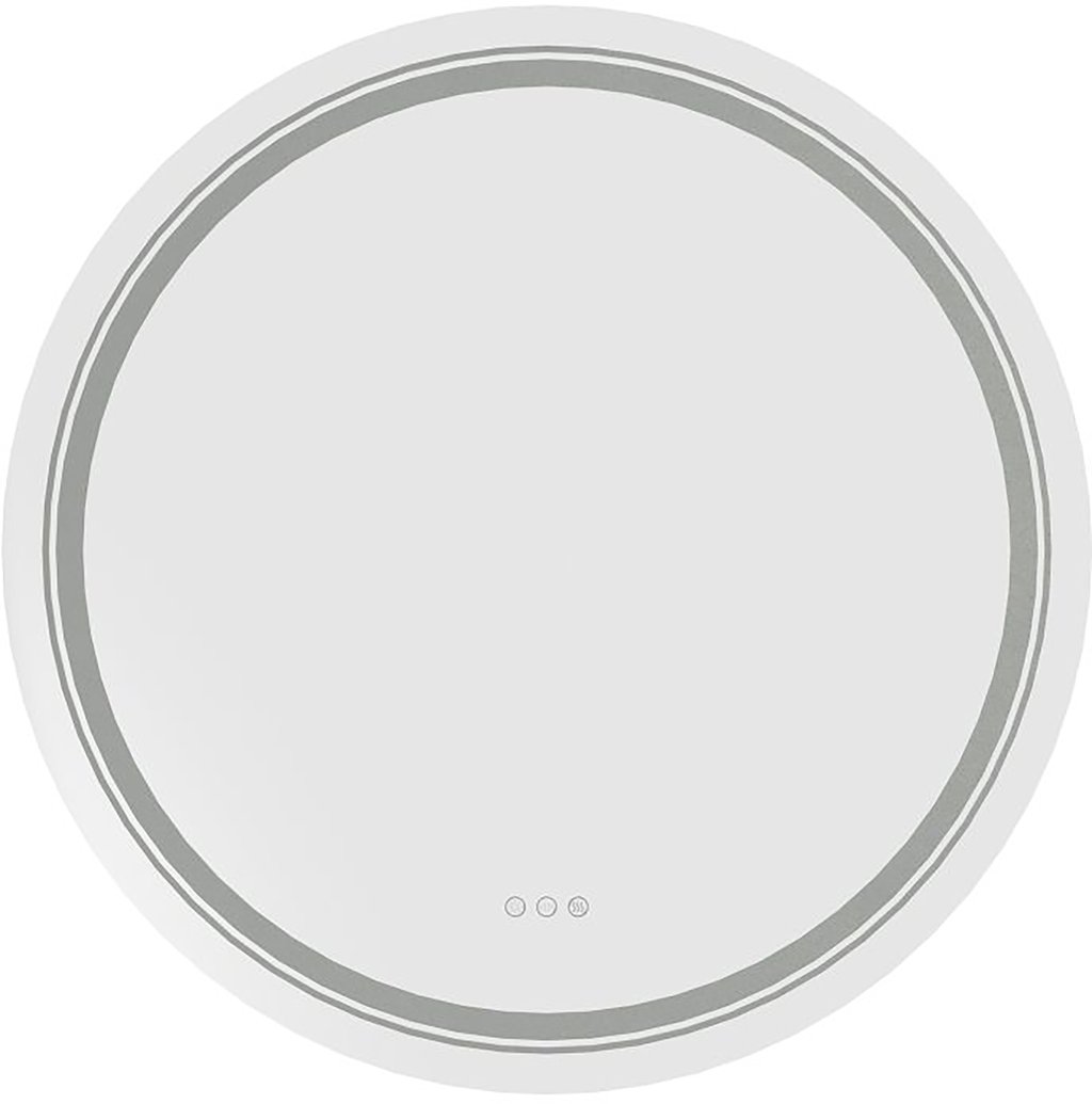 Kaste kylpyhuoneen peili led-valolla 60cm, hopea