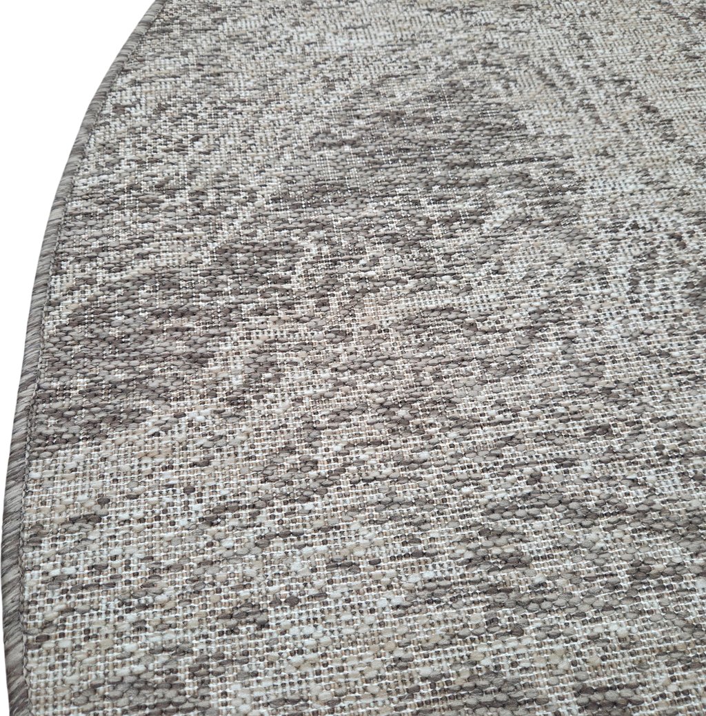 Rime matto beige pyöreä 200cm