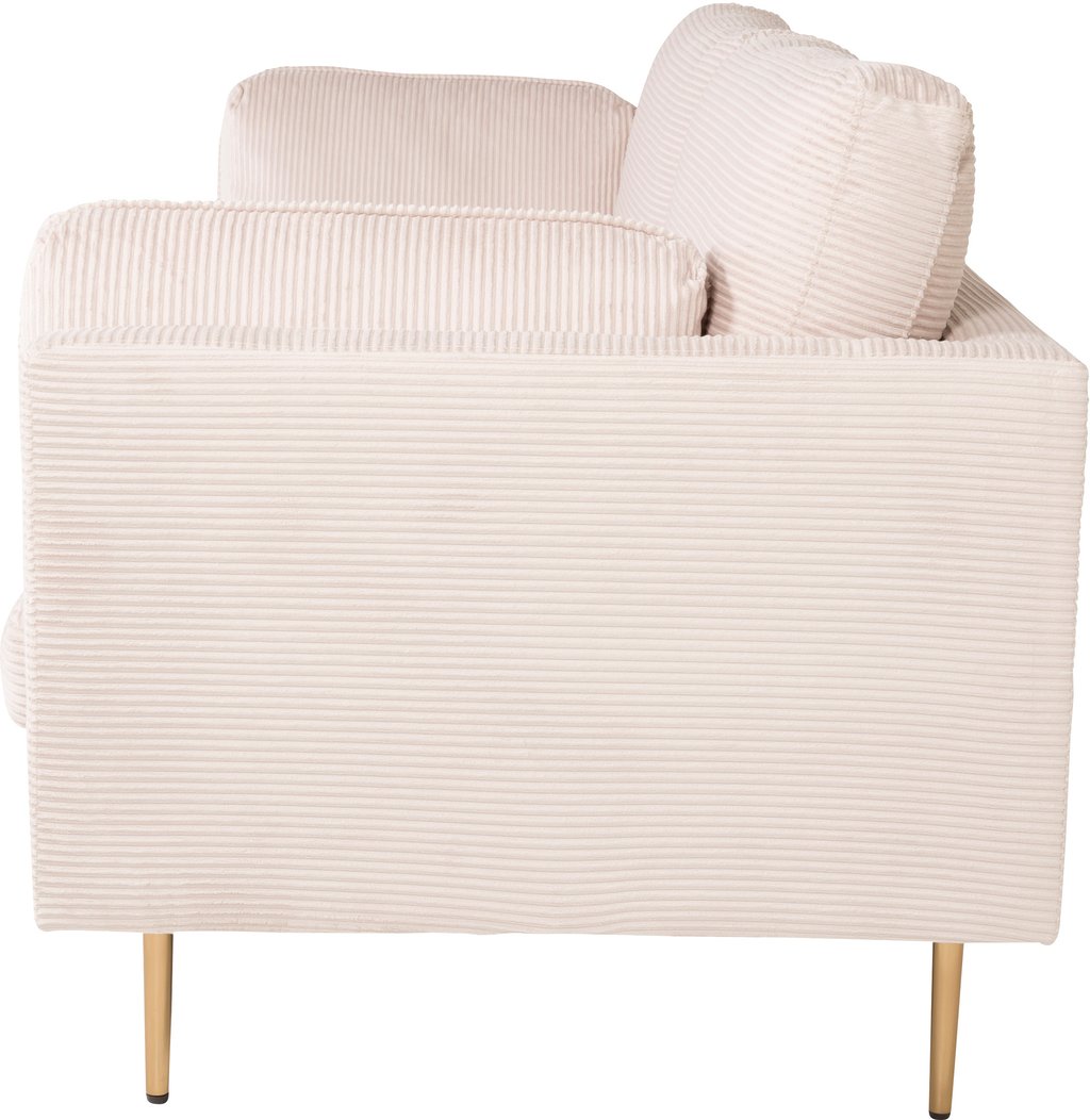 Boom 3-ist. sohva beige vakosametti: Tyylikäs 3-istuttava sohva beige-värissä, pehmeä vakosametti. Täydellinen olohuoneeseen, tarjoaa mukavuutta ja modernia ilmettä.