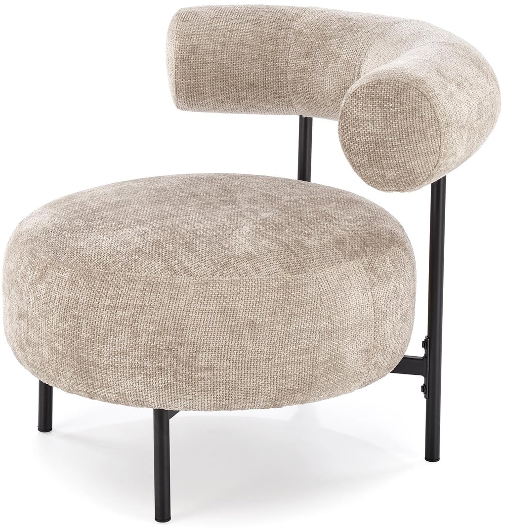 Aria nojatuoli, beige / musta