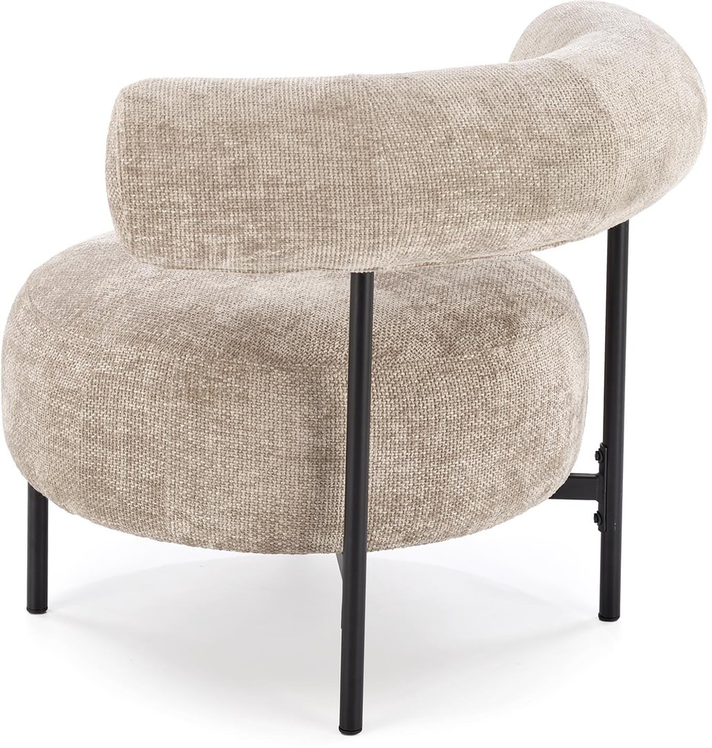 Aria nojatuoli, beige / musta