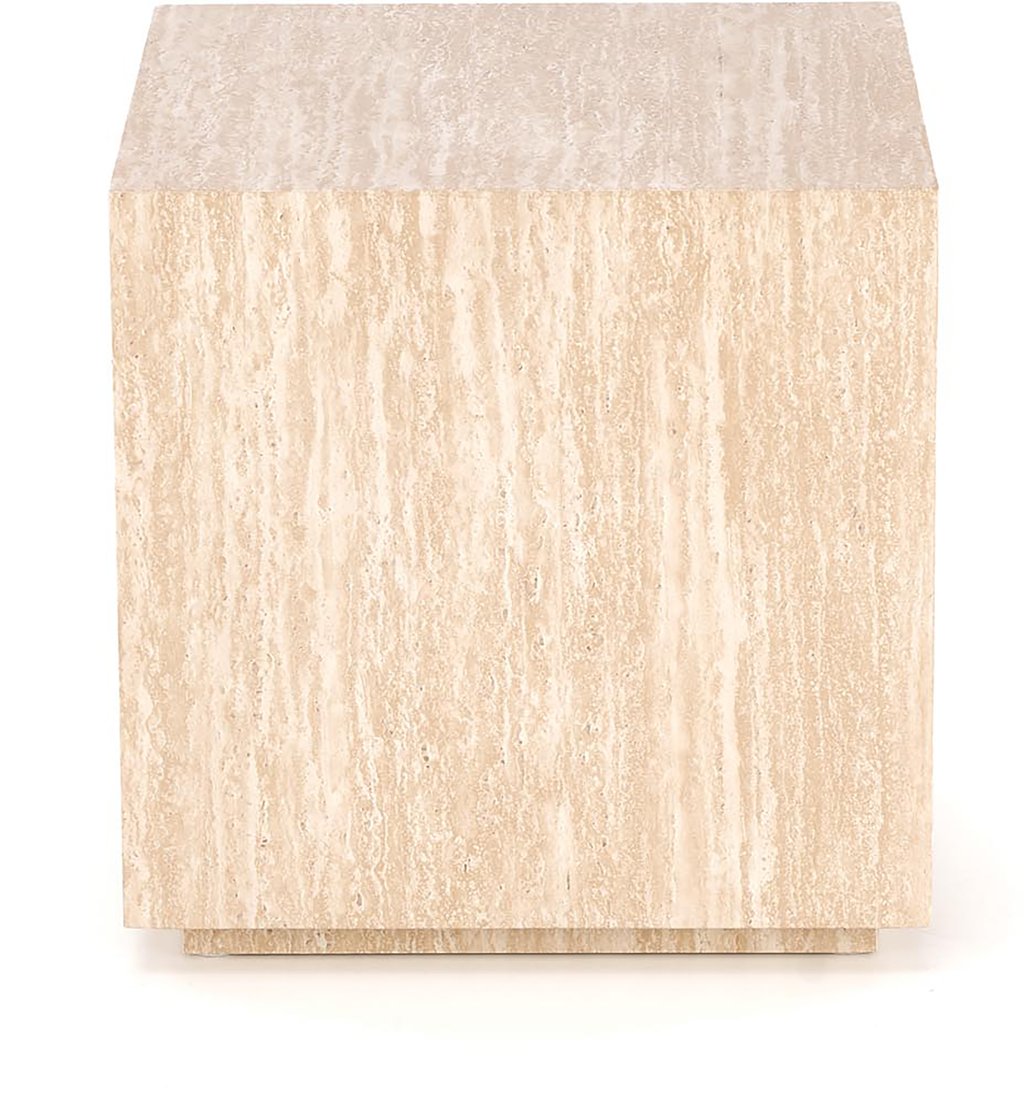 Pulse sohvapöytä 45x45x45, travertine