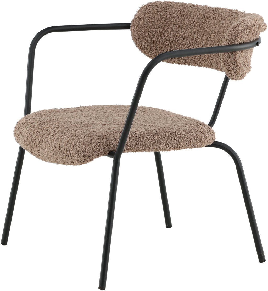 Duffy lounge-nojatuoli ruskea teddy: Tyylikäs ruskea teddy-nojatuoli olohuoneeseen. Mukava istuin, joka lisää lämpöä ja ylellisyyttä sisustukseen. täydellinen rentoutumiseen.