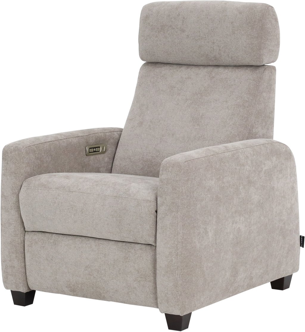 Zero Ergo Motor recliner-lepotuoli, Cloud 09 ruskea / wenge jalka
