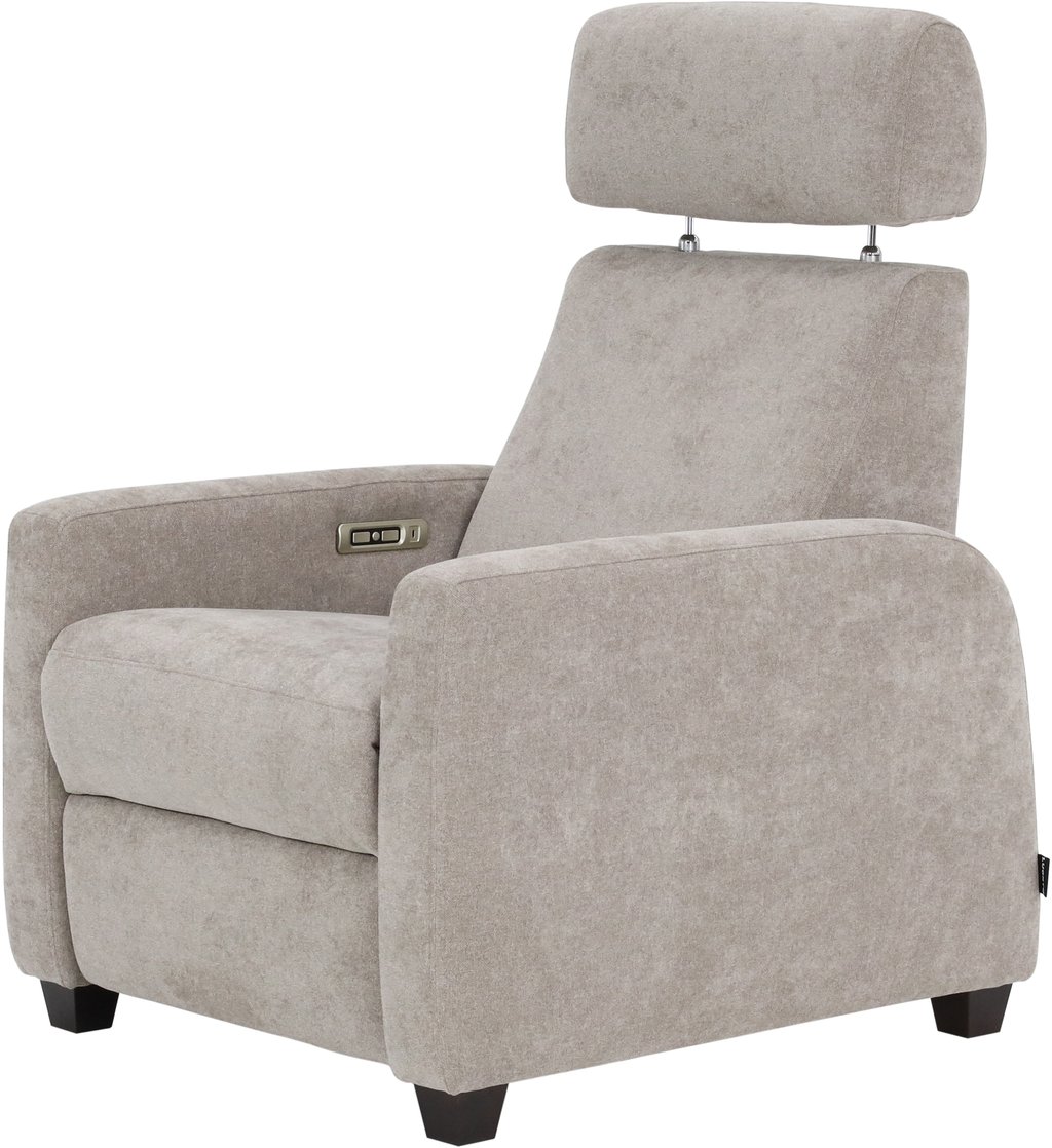 Zero Ergo Motor recliner-lepotuoli, Cloud 09 ruskea / wenge jalka