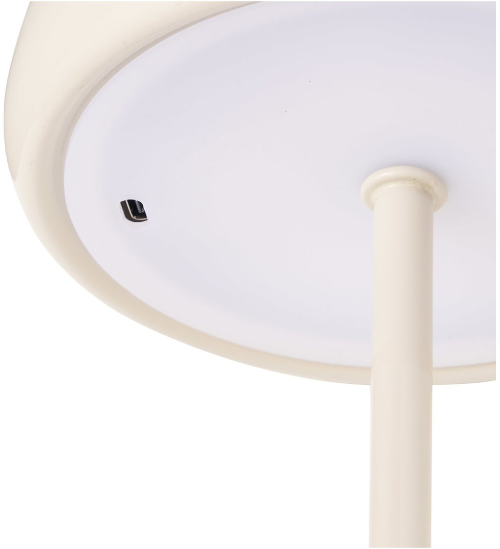 House Nordic ladattava pöytävalaisin, metalli, beige, ø13 cm