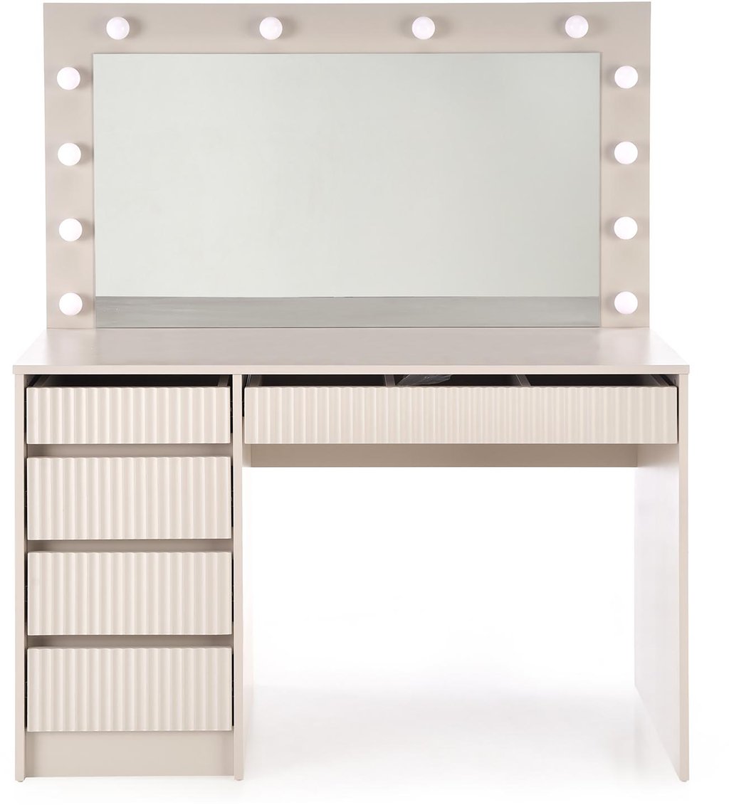 Hollywood kampauspöytä XL, kashmire