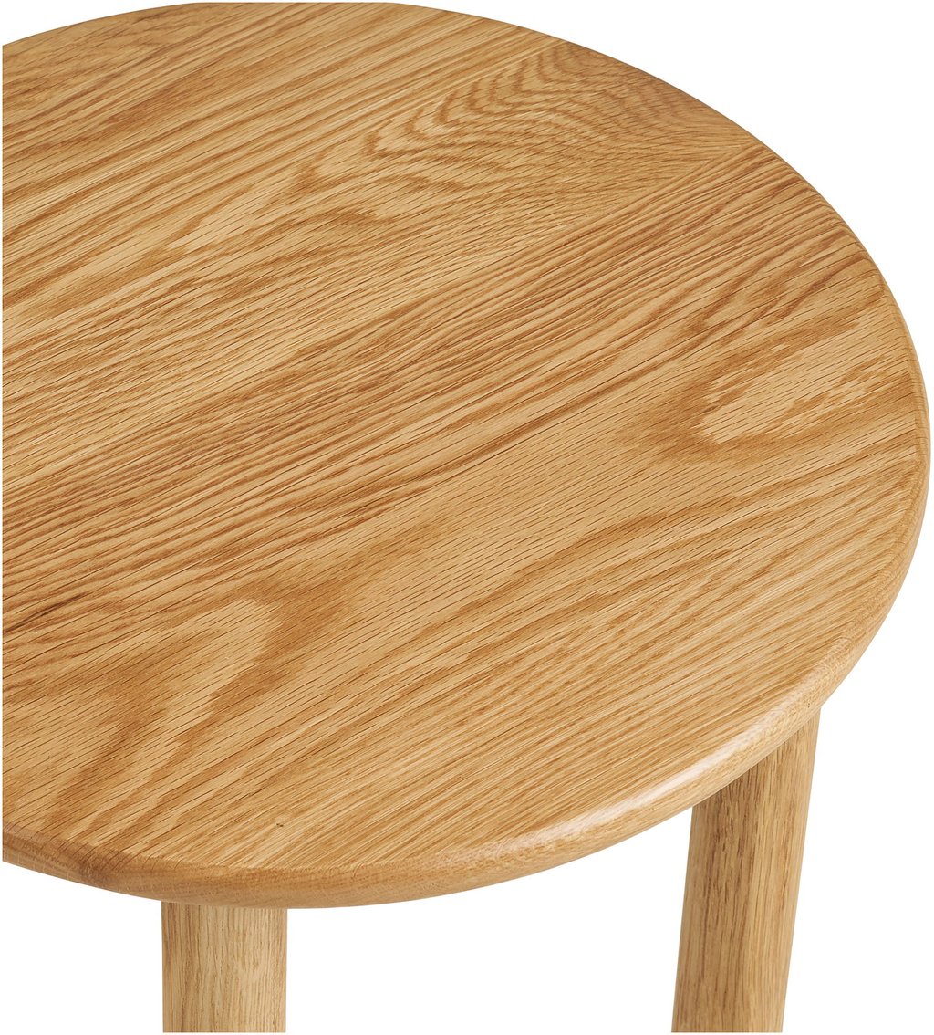House Nordic Jena sivupöytä pyöreä 40cm, natural tammi