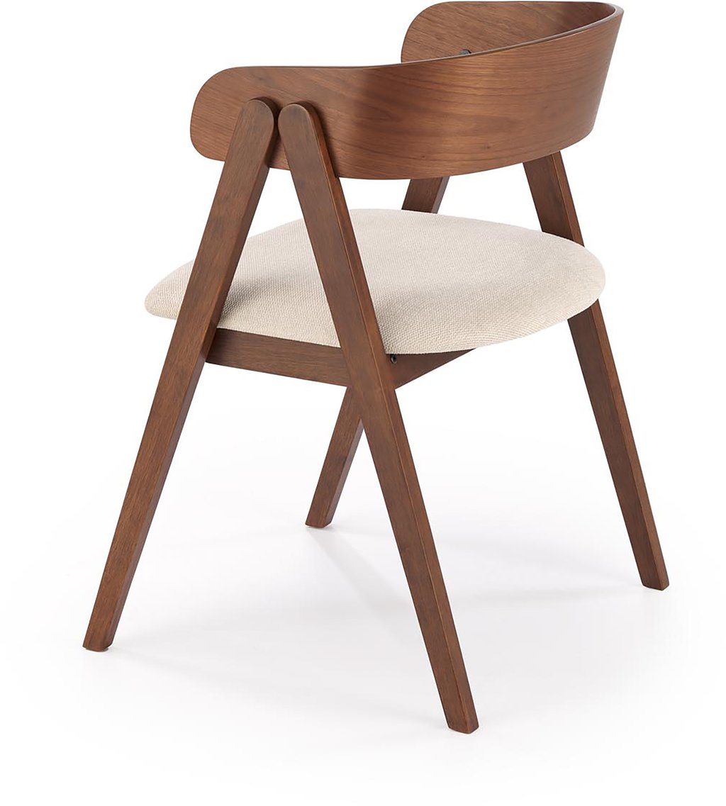 Jodie ruokatuoli, pähkinä / beige
