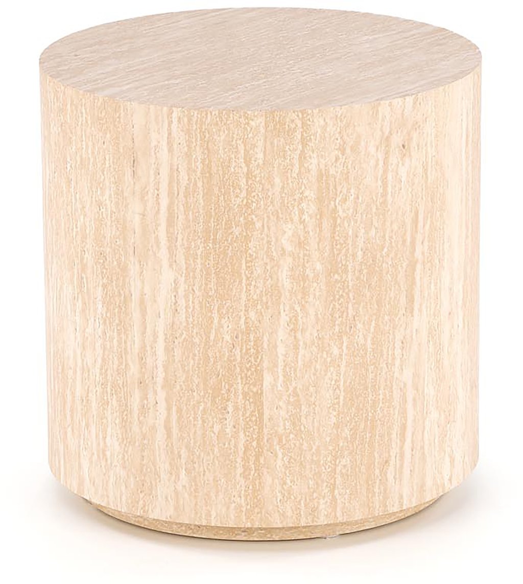 Pulse sohvapöytä pyöreä 45x45cm, travertine