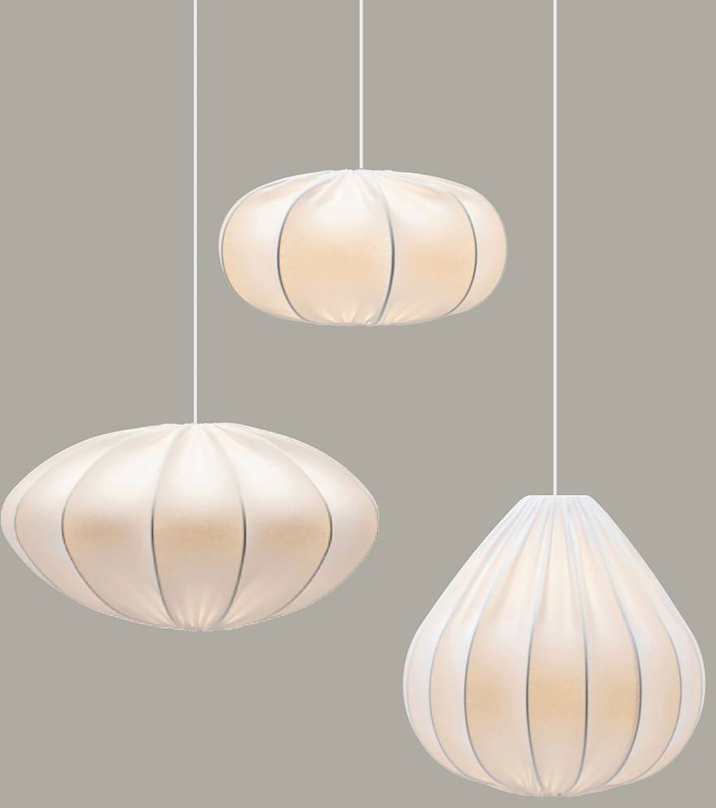 PR Home Dalia kattovarjostin 40cm valkoinen