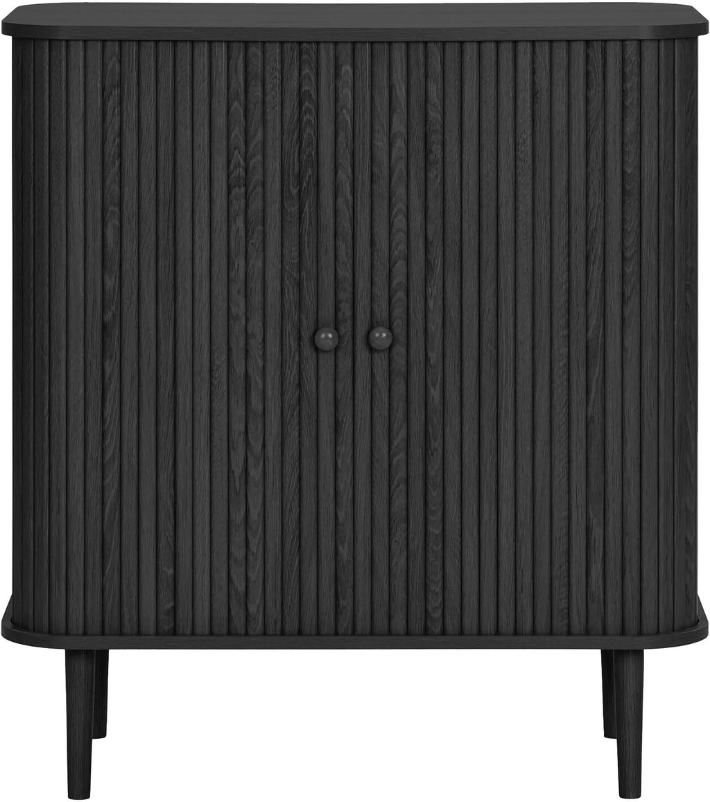 House Nordic senkki, 2 ovea, musta, 80x40x87 cm