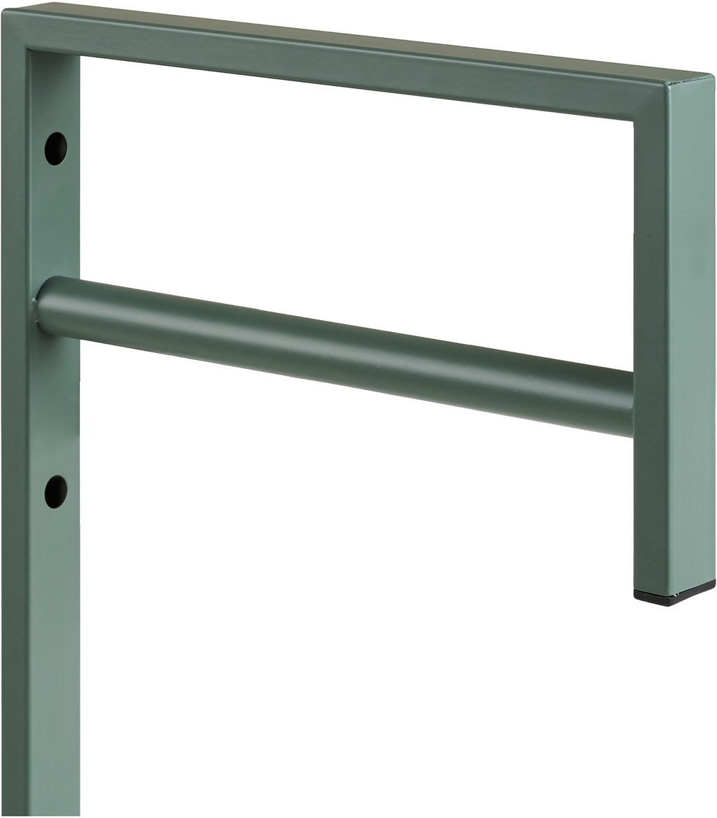 House Nordic Trento vaateteline 82 cm, metallinen, vihreä