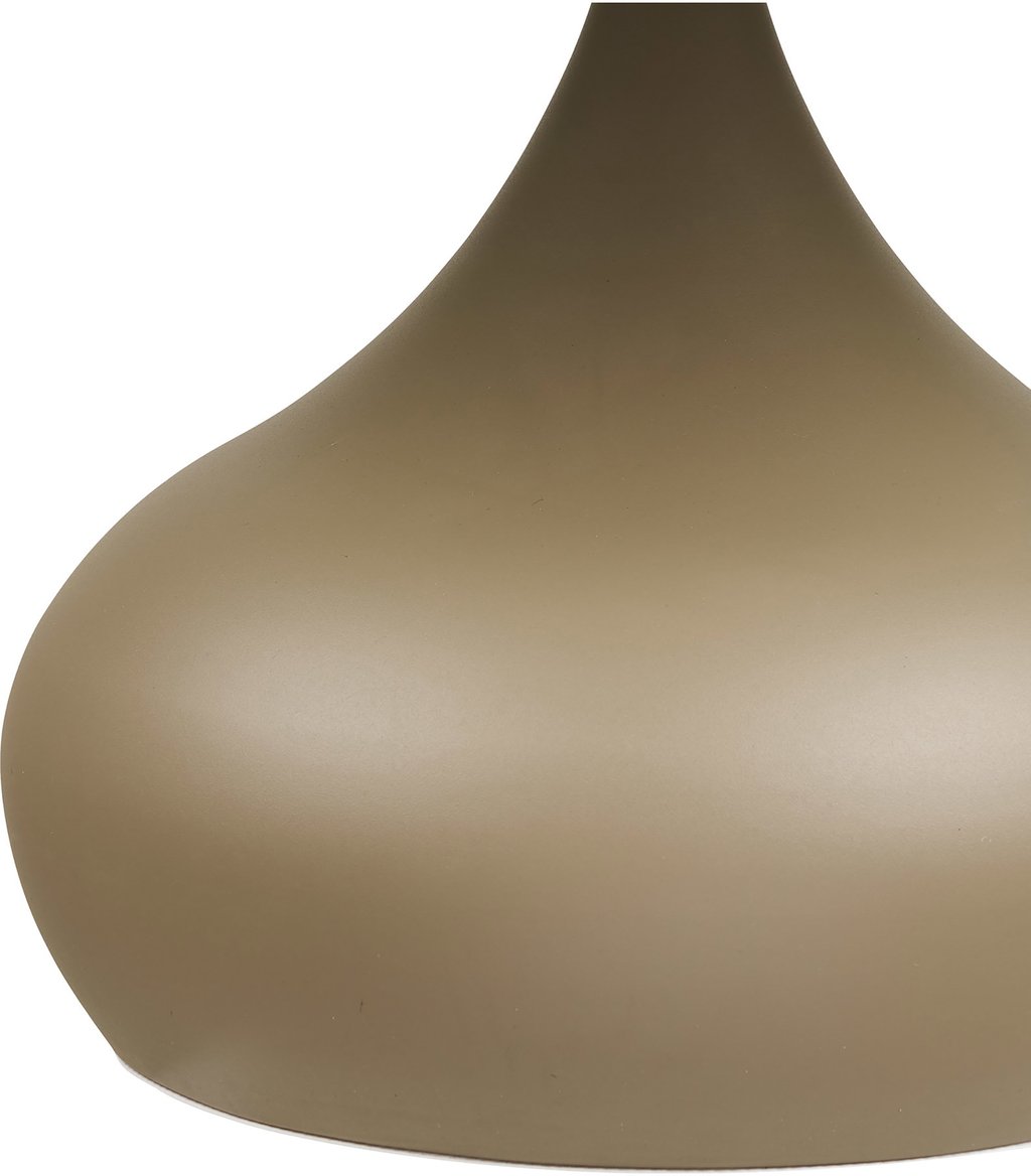 House Nordic sohvapöytä, metalli/karkaistu lasi, khaki, ø70x42 cm