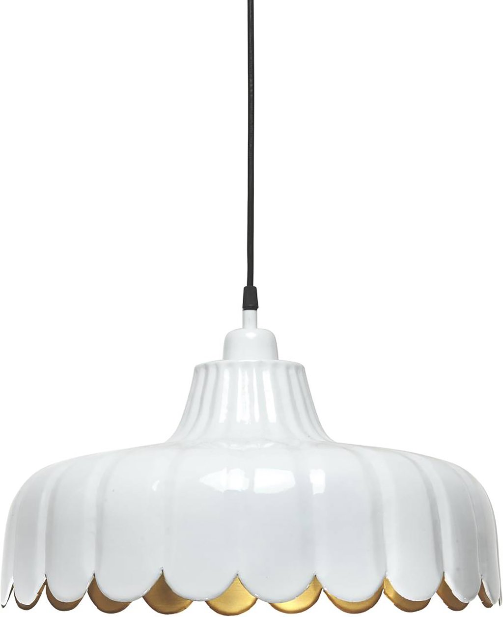 PR Home Wells riippuvalaisin valkoinen/kulta 43cm