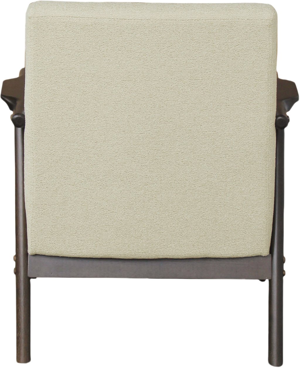 Dove nojatuoli, pähkinä kumipuu runko / beige kangas: Tyylikäs beige nojatuoli, kumipuurunko. Sopii olohuoneeseen rentoutumiseen tai sisustuksen viimeistelyyn. Elegantti valinta moderniin kotiin.