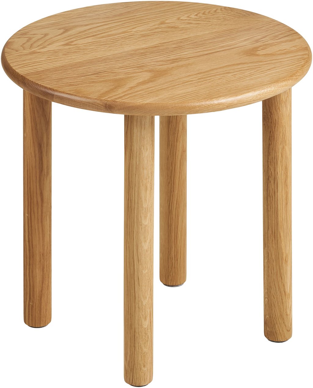 House Nordic Jena sivupöytä pyöreä 40cm, natural tammi