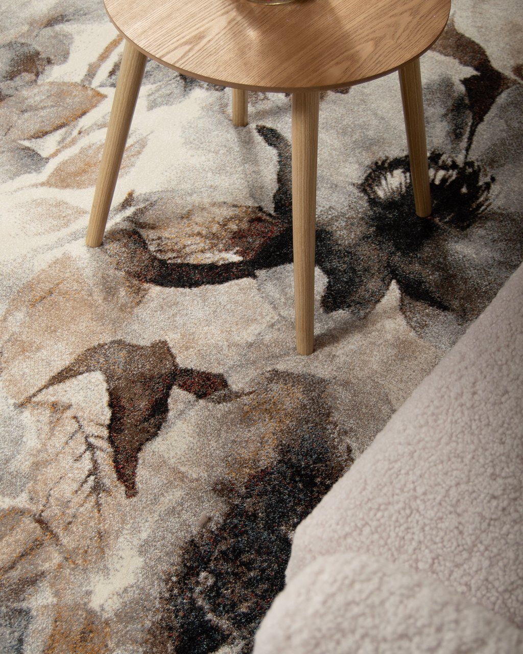 Vivian matto 133x190 cm harmaa-beige