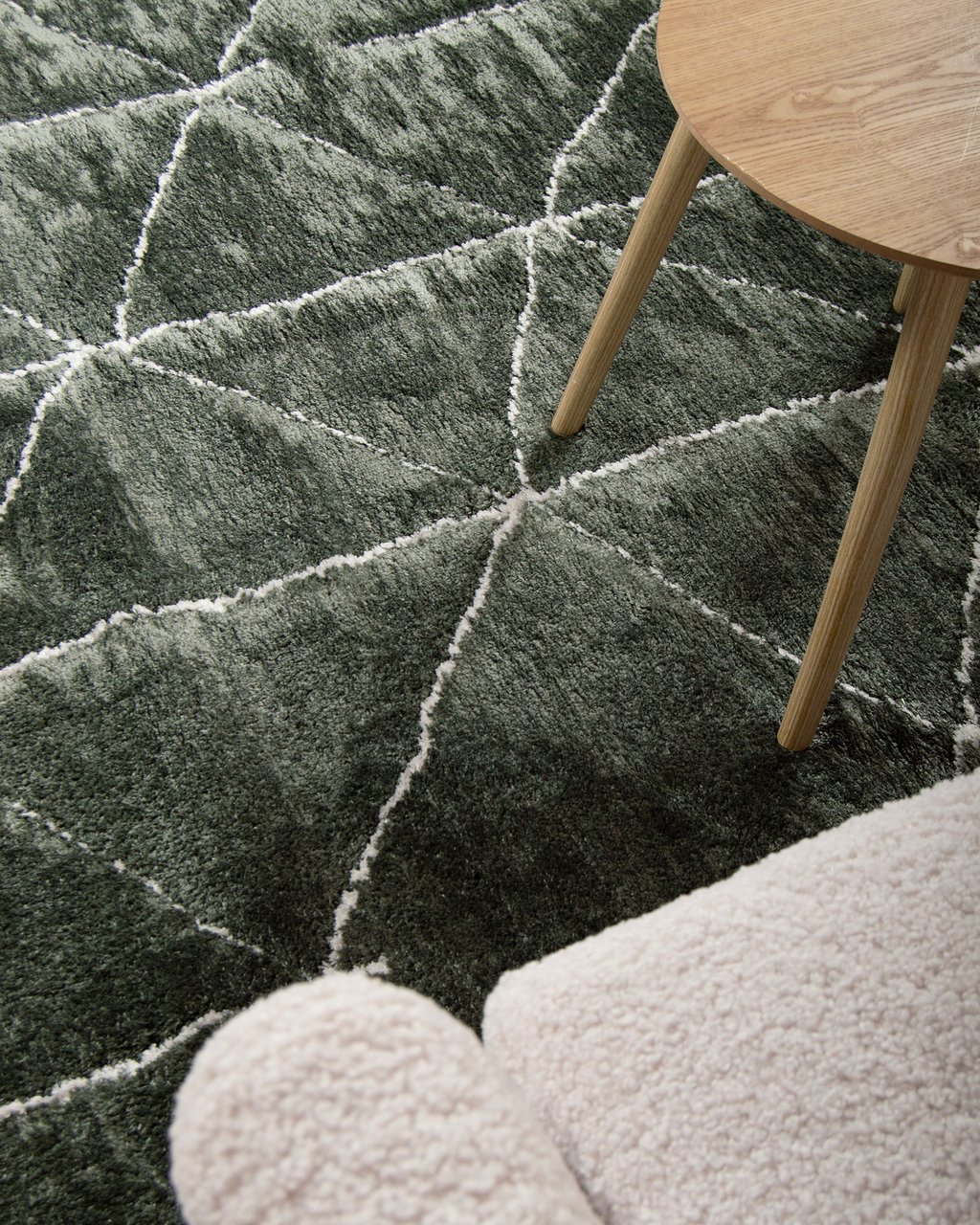 Taipale matto 200x290 cm vihreä