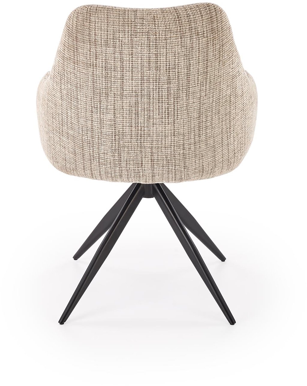 Olivia ruokatuoli, beige / musta
