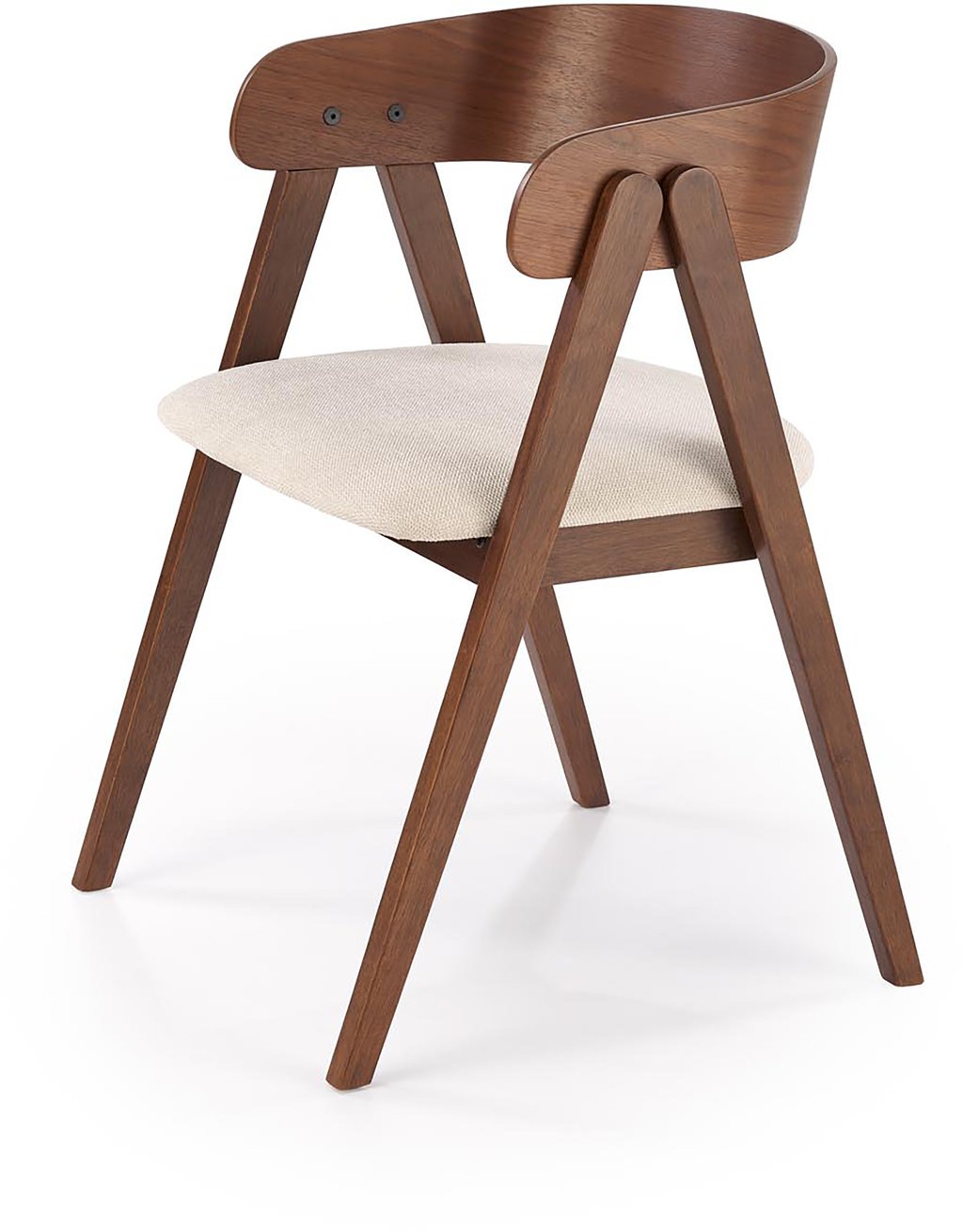 Jodie ruokatuoli, pähkinä / beige