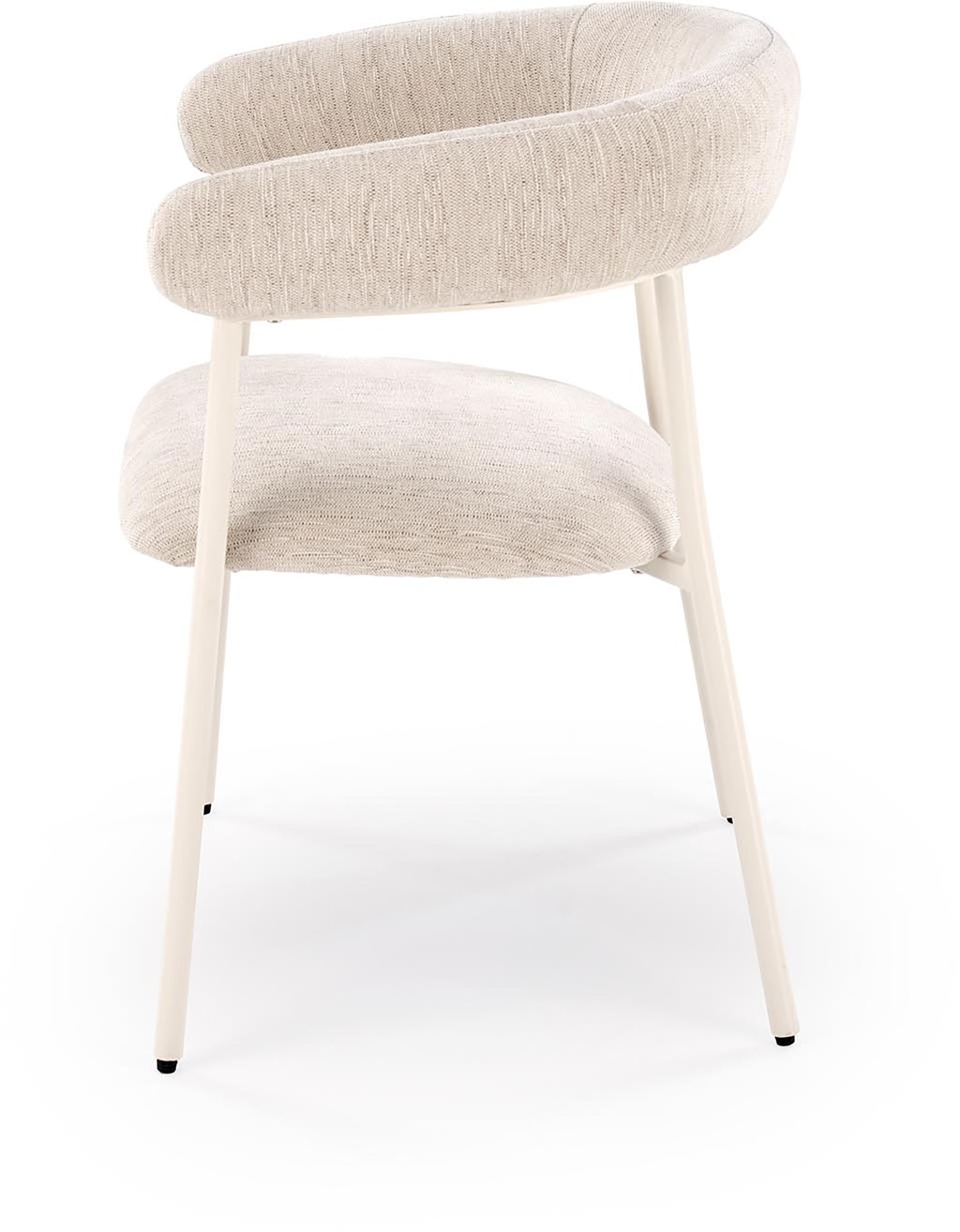 Aria ruokatuoli, beige / valkoinen